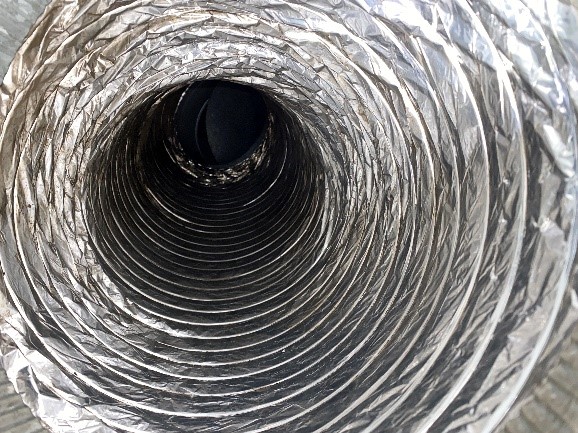 Flexible Ductwork After Cleaning in South East Queensland