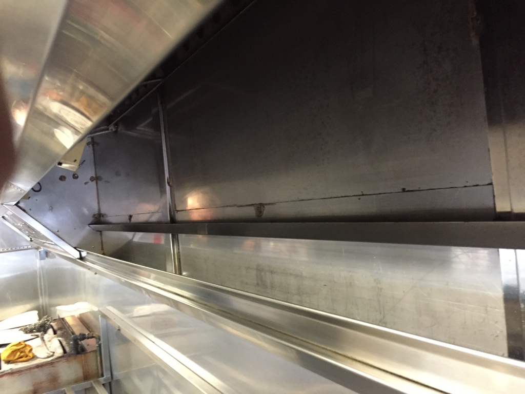 Kitchen Exhaust Canopy After — Commercial HVAC Cleaners in South East Queensland