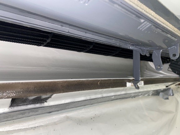 Mould Growth On Split System After — Commercial HVAC Cleaners in South East Queensland