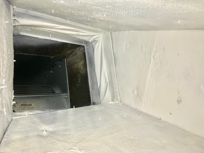 Refurbished air conditioner ventilation shaft — Ductwork Remediation in South East QLD