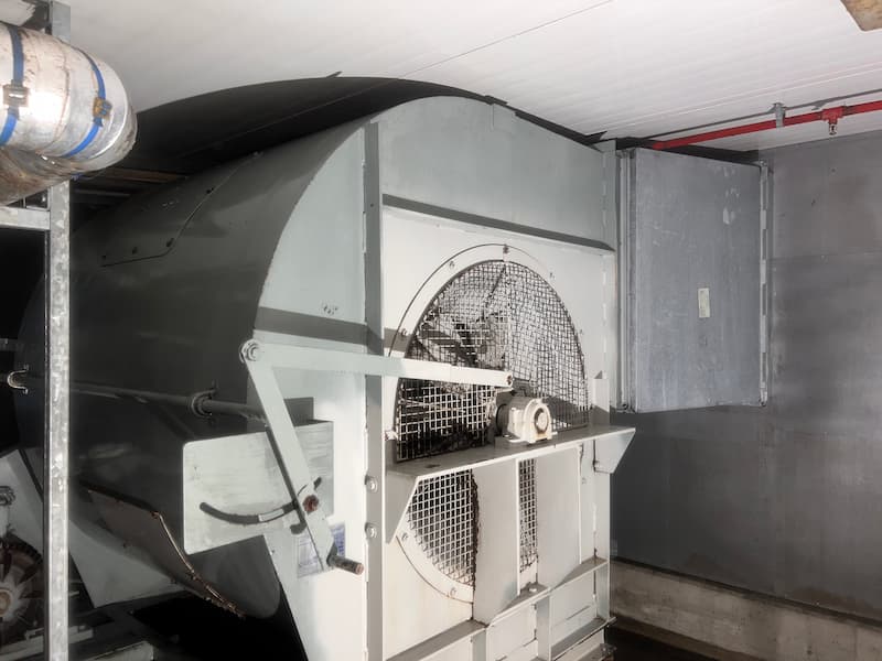Clean Industrial Air Conditioning Fan — Commercial Air Conditioner Cleaning in South East QLD