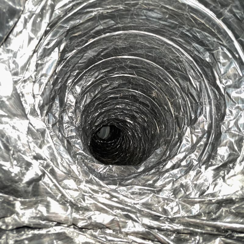 Aircon duct after cleaning — Toilet & Bathroom Exhaust Cleaning in South East QLD