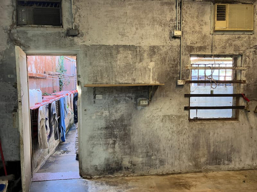 A Room With Mouldy Walls