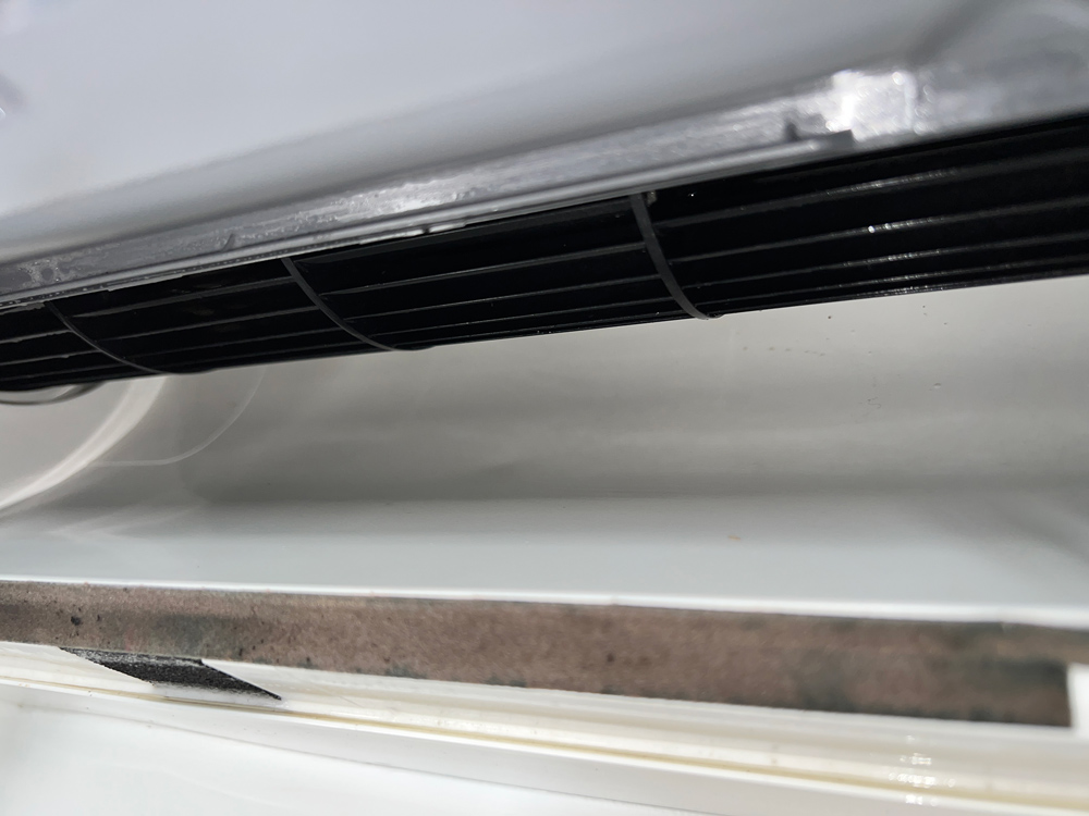 After Cleaning Split Type Air Conditioner Panel