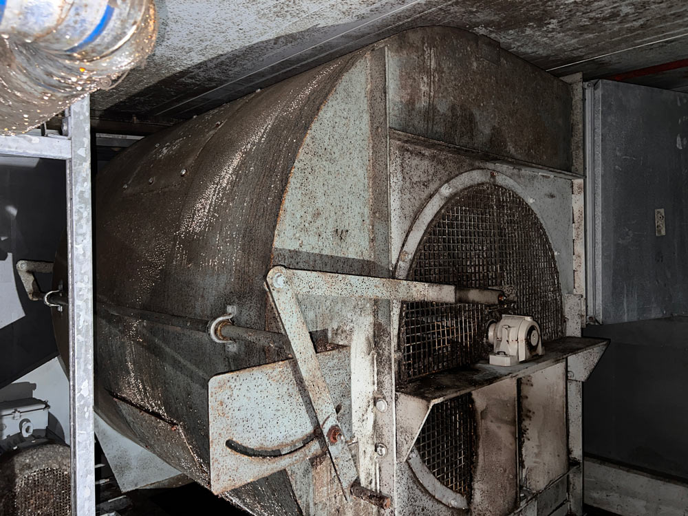Before Cleaning Commercial Air Conditioner