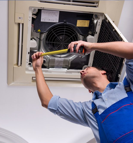 Air Conditioning Technician — Commercial HVAC Cleaners in South East Queensland