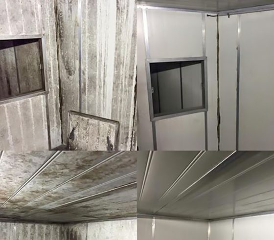 Before and After Mould Remediation — Commercial HVAC Cleaners in South East Queensland