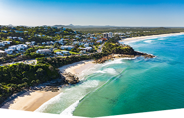 Aerial View of Sunshine Coast
