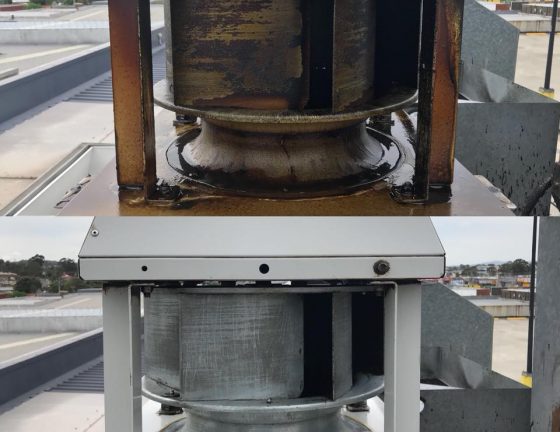 Before and After of Kitchen Exhaust Cleaning in South East Queensland