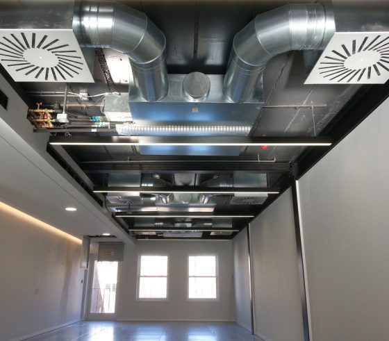 Building interior Air Duct — Commercial HVAC Cleaners in Sunshine Coast, QLD